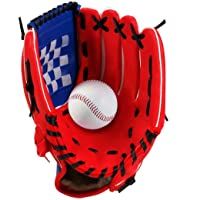 Wonninek - Guantes de béisbol de piel sintética suave y sólida- para niños- adolescentes- adultos- guantes de béisbol…